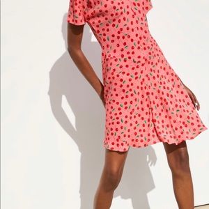 Zara Cherry 🍒 Print Dress